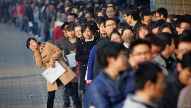 البطالة في الصين